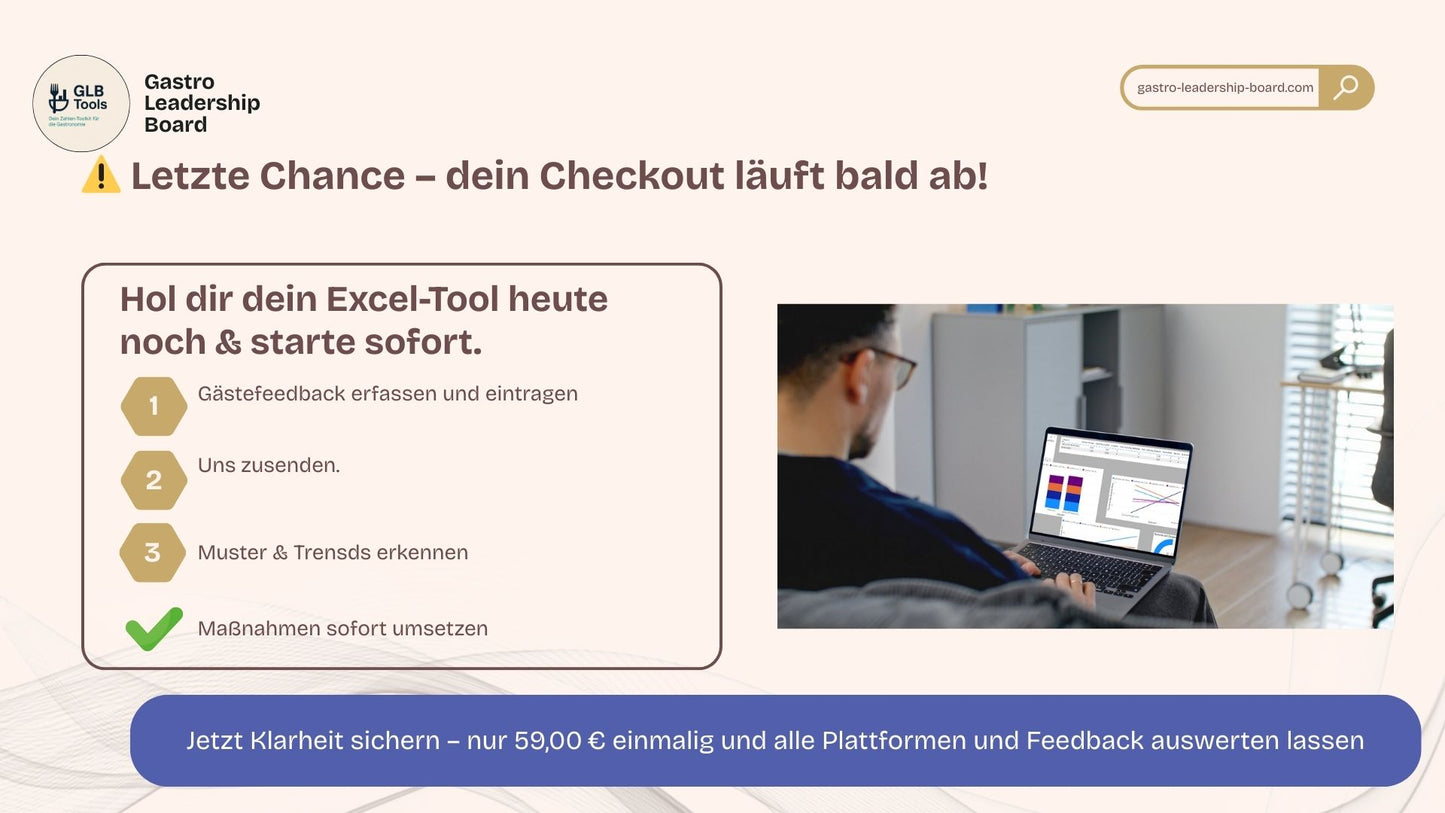 Gästefeedback auswerten – visuelles Analyse-Tool für Gastronomie & Hotellerie