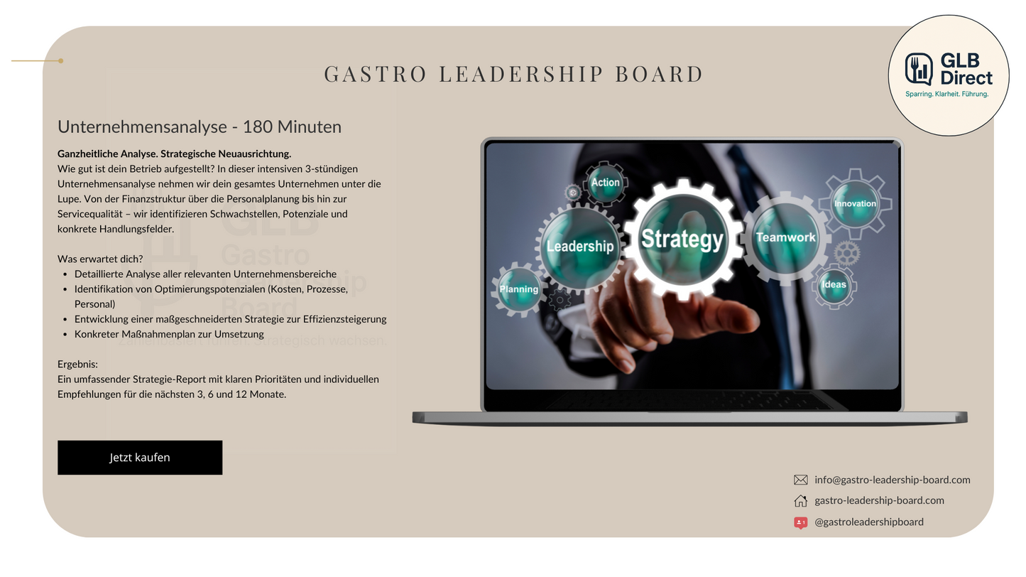 All-in-One Master Paket – 180 Min Unternehmensanalyse & Komplett-Bundle