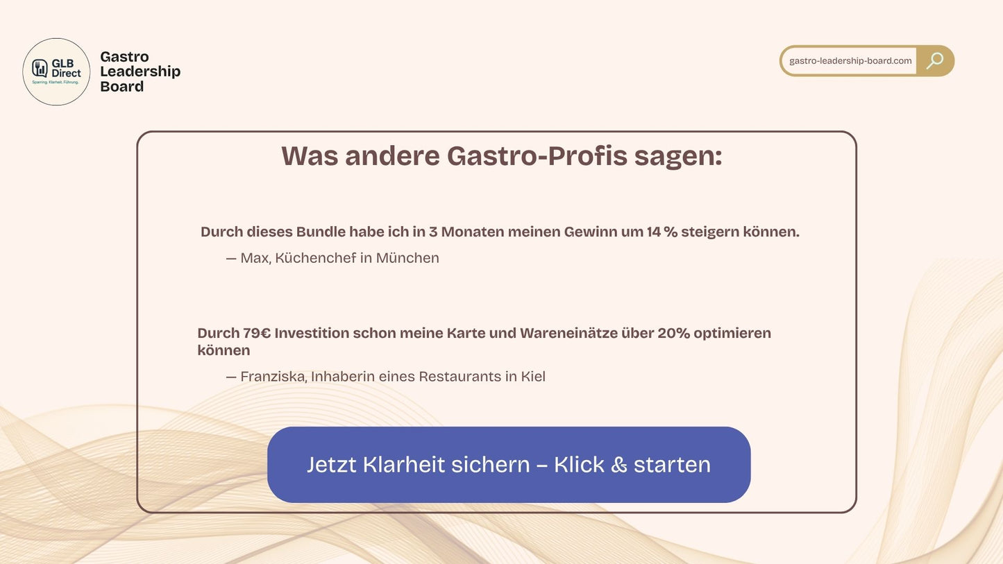 Bestseller-Bundle: Kalkulation, Personaleinsatz & Angebotsanalyse – 3 Tools für deinen Erfolg