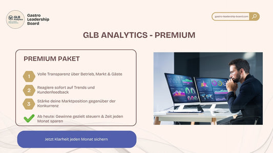 GLB Analytics Premium – Rundum Controlling für Gastronomie