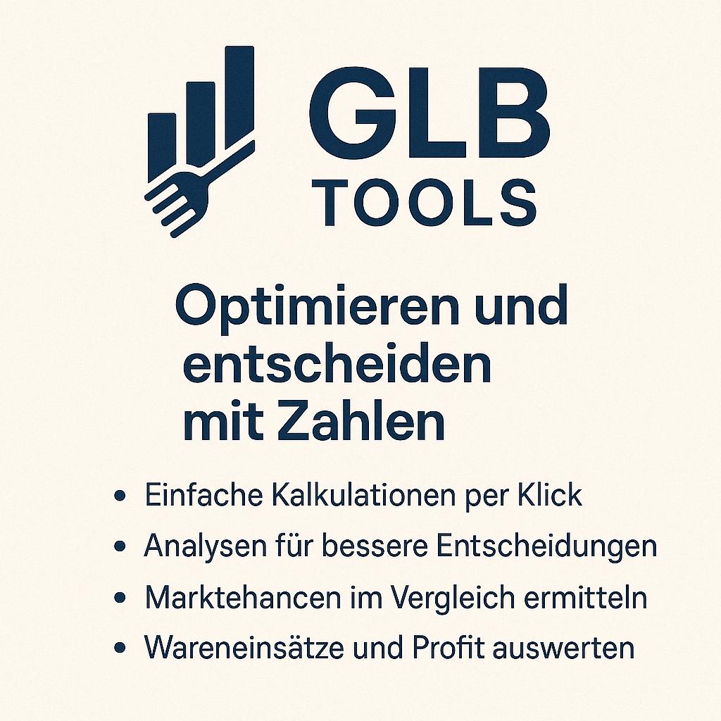 Preiskalkulation für Gastronomie – Excel-Vorlage für fundierte Menüpreise